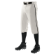 Alleson Adult Crush Knicker Baseball Pants with Piping: 655PKB - Diamond Sport Gear
