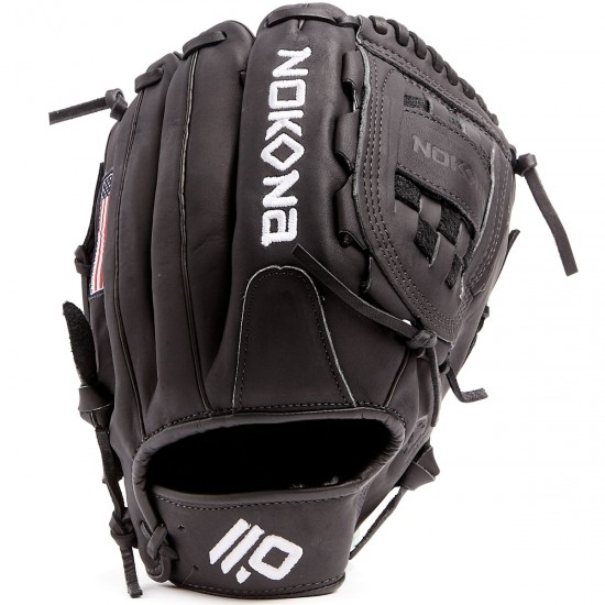 Nokona AmericanKIP 12" Baseball Glove: A-1200-BK - Diamond Sport Gear