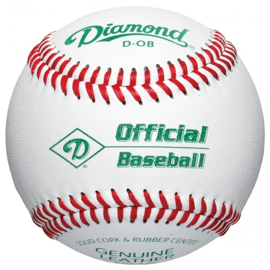 Diamond D-OB Official League Baseballs: D-OB - Diamond Sport Gear