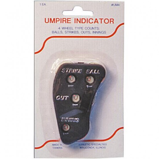 Athletic Specialties 4 Wheel Umpire Indicator: UM4 Discount Online